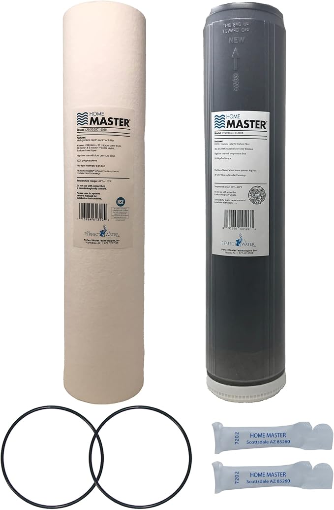 Home Master CsetBB2SmgCC Whole House Replacement Filter Set, 4-layer Sediment by HomeMaster