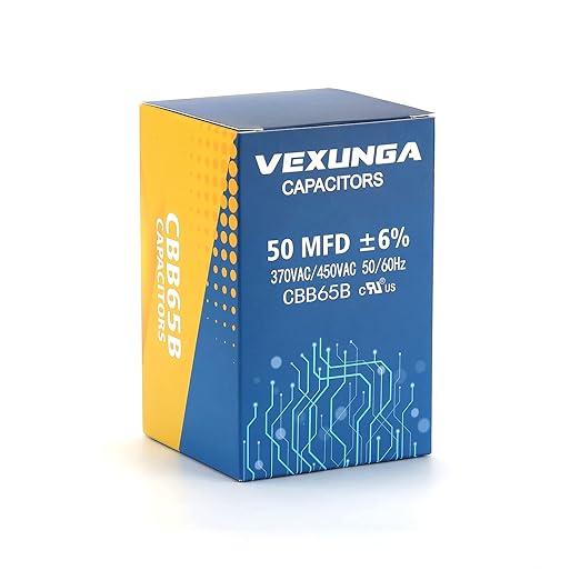 VEXUNGA 50uF 50 MFD 370VAC 440VAC 450VAC 50/60Hz CBB65 CBB65B Run Start - Image 5