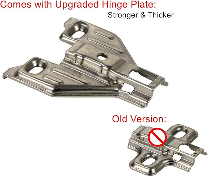 Silverline Lazy Susan Corner Hinge Clip On 165 Angle Cabinet Hardware - Image 8
