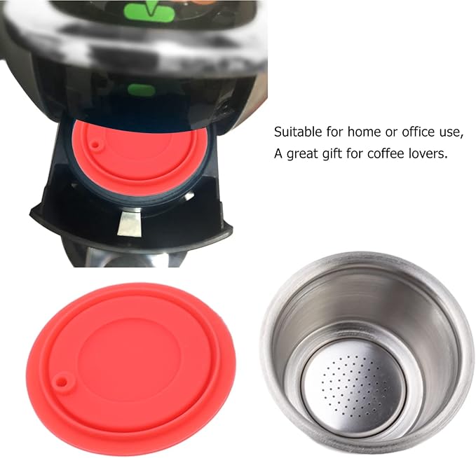 Reusable Coffee Capsule, Stainless Steel Coffee Filter Cup Set, Coffee Capsule - Image 2