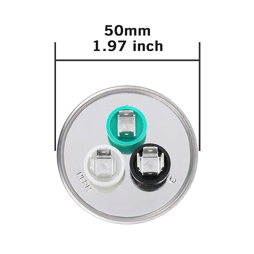 VEXUNGA 25/3 uF 25+3 MFD 370VAC or 440VAC Dual Run Start Round A/C Capacitor - Image 3