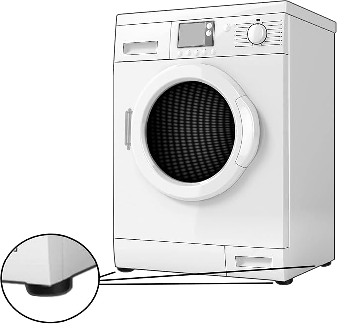Anti Vibration Pads for Washing Machine, Refrigerator, Bed & Other Furniture - Image 8