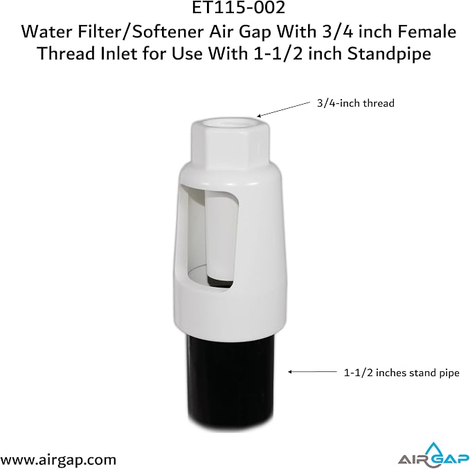 Water Filter/Softener Air Gap - Image 5