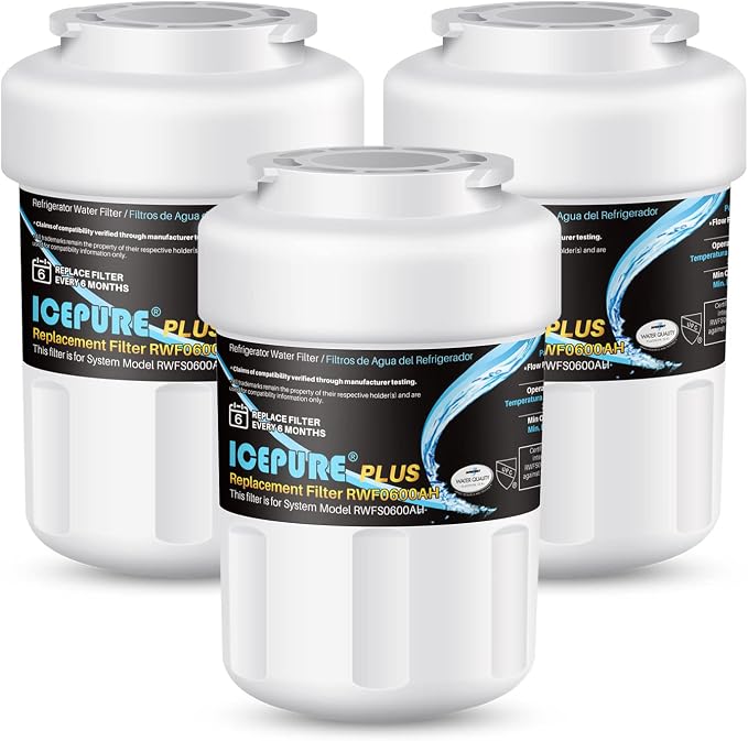 ICEPURE NSF/ANSI 53 Certified Premium RWF0600AH Replacement by ICEPURE