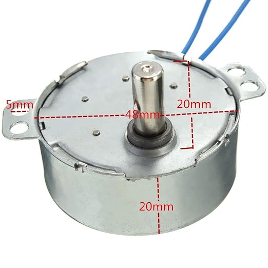1 Piece 4 Sizes AC 100V-127V 4W 50/60Hz Synchronous Motor - Image 9