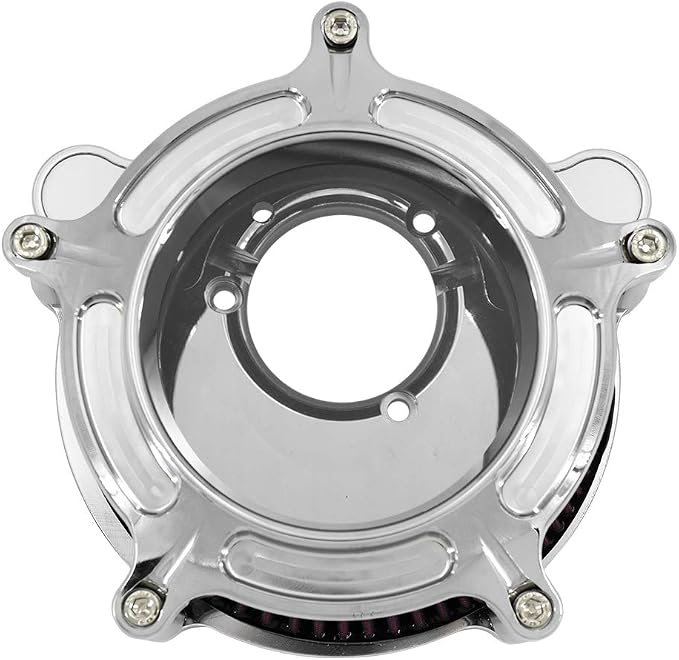 HDBUBALUS Motorcycle Air Filter Cleaner Intake Filter System Kit - Image 4
