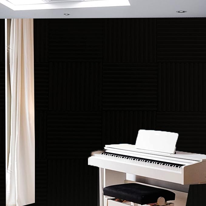 96 Pack Allxinlog Absorb the echo Acoustic Foam Panel Wedge Studio - Image 3