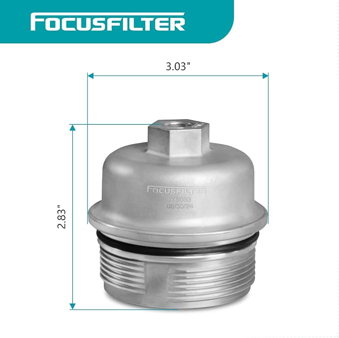 FOCUSFILTER 12583470 OEM Grade Oil Filter Housing Cover Cap, - Image 8