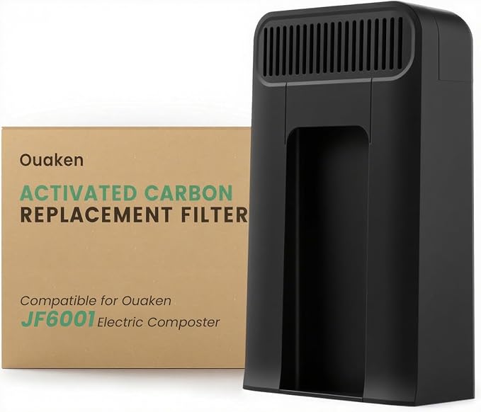 JF6001G Electric Composter Activated Carbon Filter by Ouaken