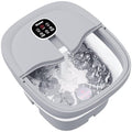 HOSPAN Collapsible Foot Spa Electric Rotary Massage, Foot Bath with Heat, Bubble, Remote, and 24 Motorized Shiatsu Massage Balls. Pedicure Foot Spa for Feet Stress Relief - FS02A