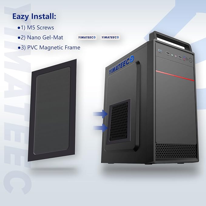 Dust Filter PC 140mmx280mm for Computer Cooler Fan/PSU/Routers Nylon 80 Mesh - Image 5