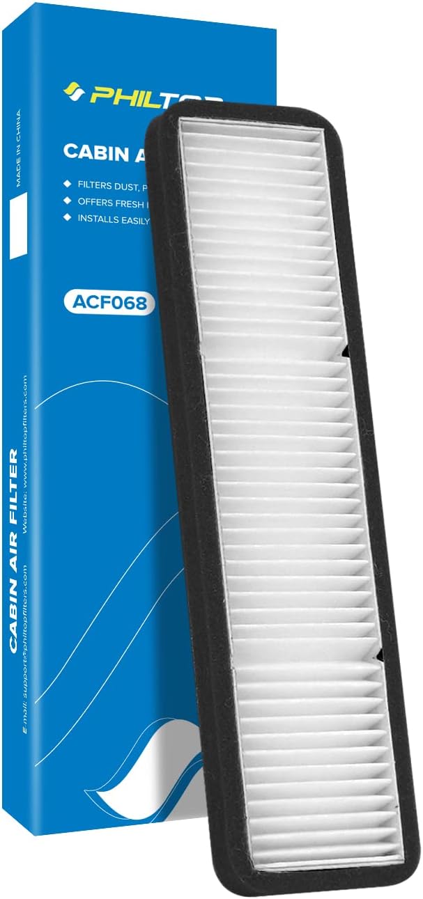 PHILTOP HEPA Cabin Air Filter w/Activated Carbon, Compatible by PHILTOP