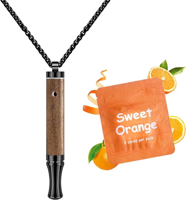 ASTOFLI Adult Quit Smoking Breathing Necklace: Adjustable Air Inhaler Stop by ASTOFLI