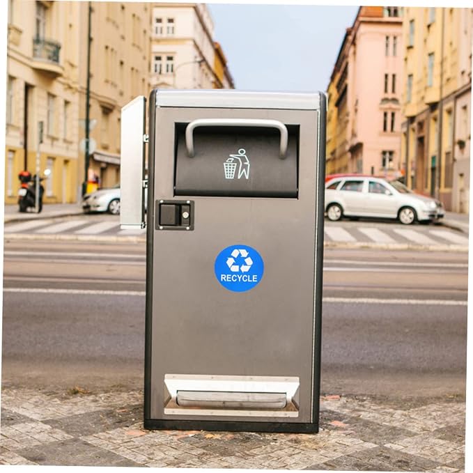 8pcs Garbage Sorting Stickers Waste Recycling Labels - Image 5