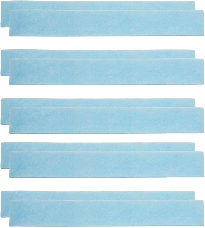 PUREBURG 10-Pack MAC-408FT-E Replacement Filter Compatible by PUREBURG-PureYourBreath