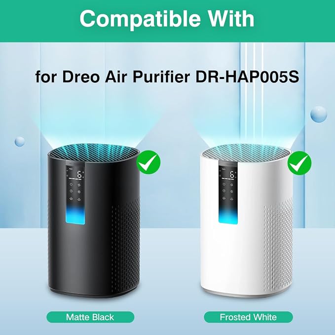 2 Pack DR-HAP005S Replacement Filters Compatible - Image 2