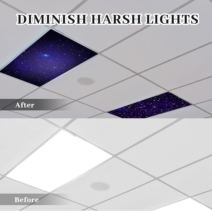 Tujoe 2 Pcs Fluorescent Light Covers - Image 3
