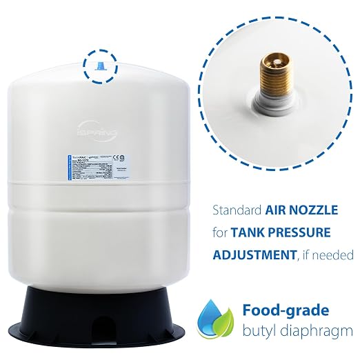 iSpring T11M 11 Gallon Pre-Pressurized Water Storage Reverse Osmosis Systems ro - Image 2