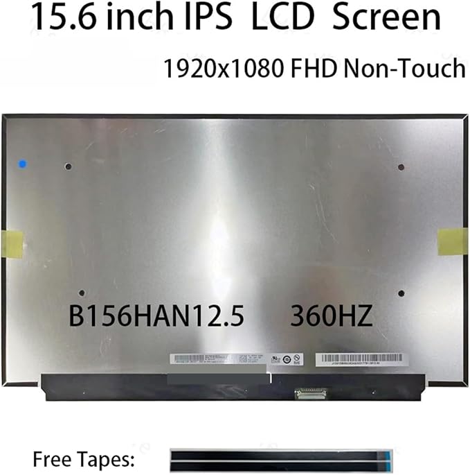 15.6 Inch 360Hz Laptop LCD Screen B156HAN12.5 Display Matrix Panel Replacement - Image 2
