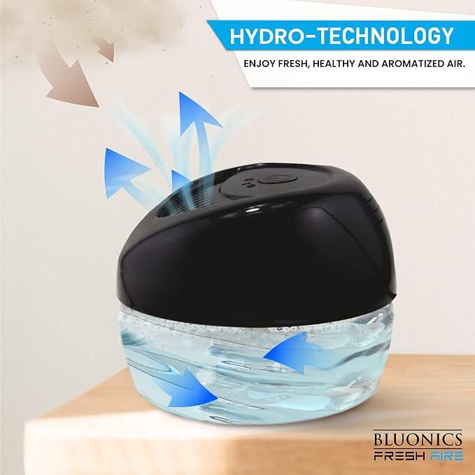 Bluonics Fresh Aire 3-Pack Water Air Washer, Water-Based Air Revitalizer & Room - Image 7