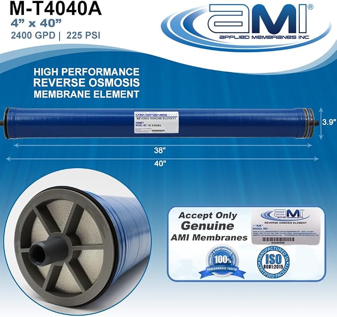 4x40 Reverse Osmosis Membrane Element - Image 3