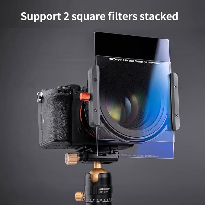 K&F CONCEPT Metal Filter Holder + 8 Filter Adapter Rings - Image 7