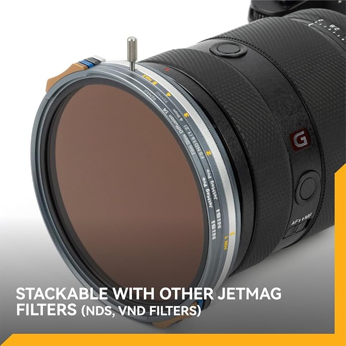 NiSi - JetMag Pro 82MAG Film Glow 1/4 - Cinematic Mist Glow Diffusion Filter - Image 6