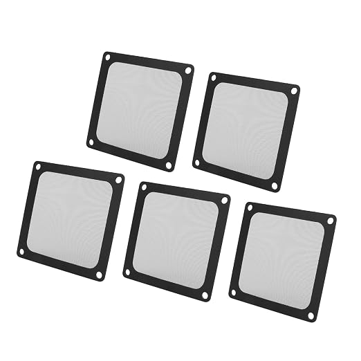 80mm x 80mm Computer Case Fan Dust Filter, PC Cooler Fan Dust Filter Cover - Image 9