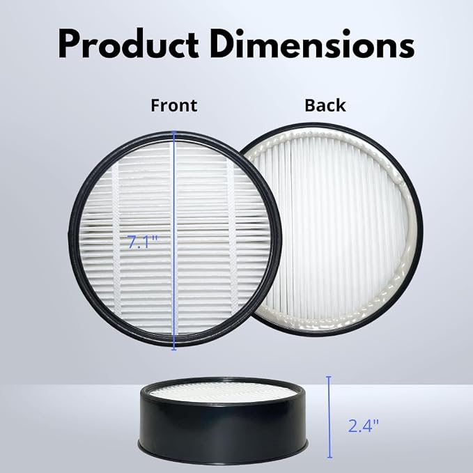 Nispira Filter Replacement for Holmes Egg Air Purifier 360° HAP600B-TU True - Image 3