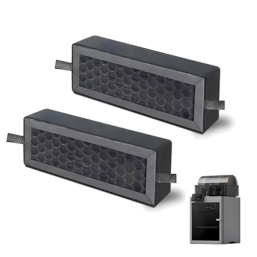 2 Pack P2S X2D HEPA 13 Activated Carbon Air Filter, Replacement Filter by BESTTOONE