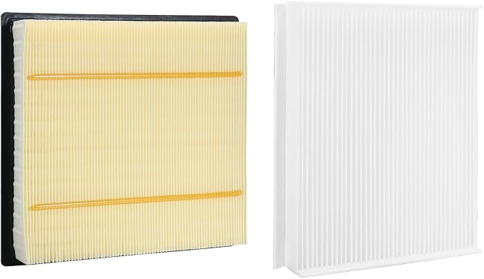 7C3Z-9601-A Engine Filter and FL3Z19N619A Cabin Air Filter Set Replacement by SUPLABEL
