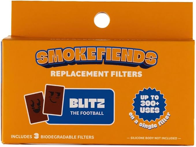 3 Pack Replacement Filters | Discreet HEPA & Carbon Filtration | Biodegradable by SMOKEFIENDS