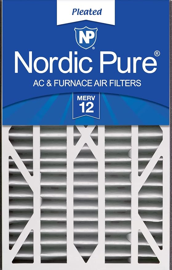 Nordic Pure 16x25x3 MERV 12 Trion Air Bear Cub Replacement 255112-101 Air by NordicPure