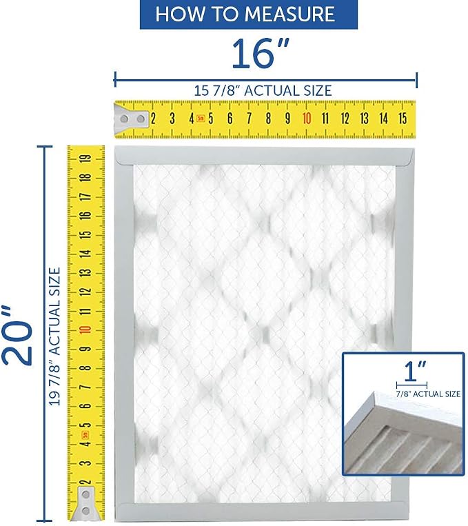 Filters Fast 14x25x2 Pleated Air Filter Merv 8, 2” AC Furnace Air Filters - Image 6