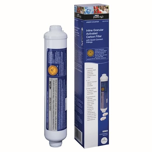 Watts Premier H2O-FK102 Pure H2O 2, 500 Gallon RO GAC Carbon Inline Filter - Image 6