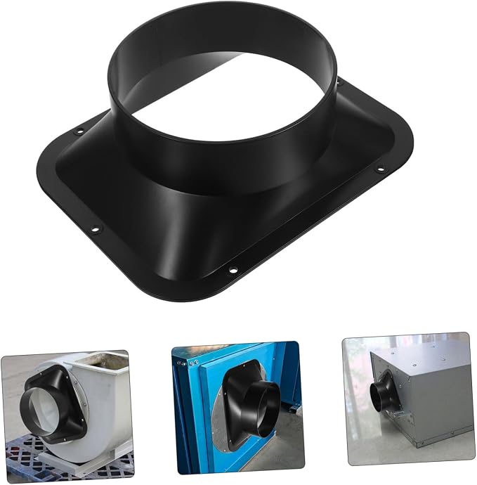 Uonlytech Air Vent Duct Connector Flange Hood Nozzle - Image 9