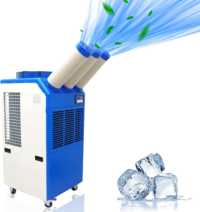 Portable Air Conditioner 22, 178 BTU Industrial Spot Cooler Air Conditioner - Image 9