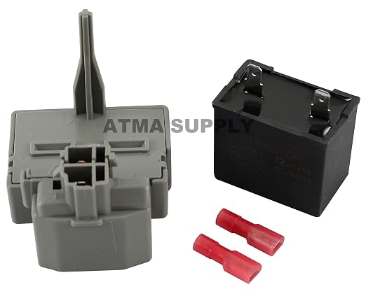 W10189190 TSD2 Refrigerator Start Device W10662129 Run Capacitor Compatible - Image 3