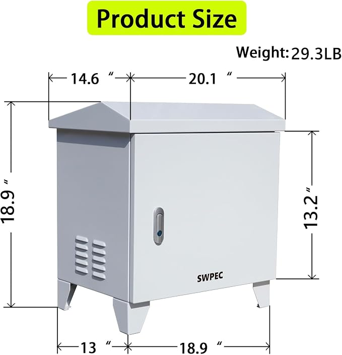 Pond, Water Garden Weatherproof Outdoor Cabinet Enclosure - Image 6