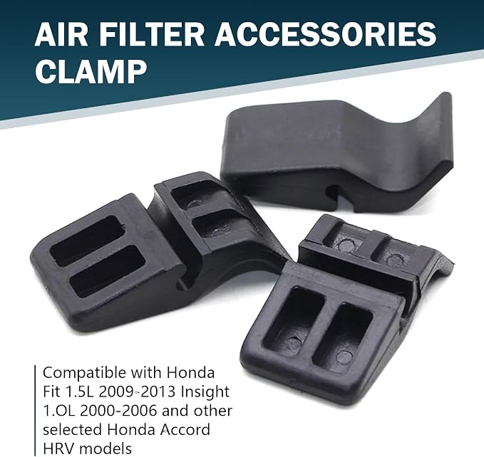 leechio 2 PCS Automotive Air Filter Housing Clip, Air Grille Top Cover Buckle - Image 3