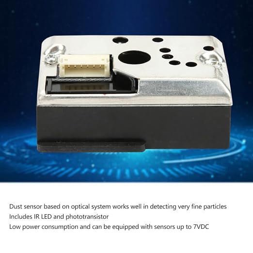 GP2Y1014AU0F PM2.5 Sensor – Optical Dust Detection System Electronic Components - Image 2