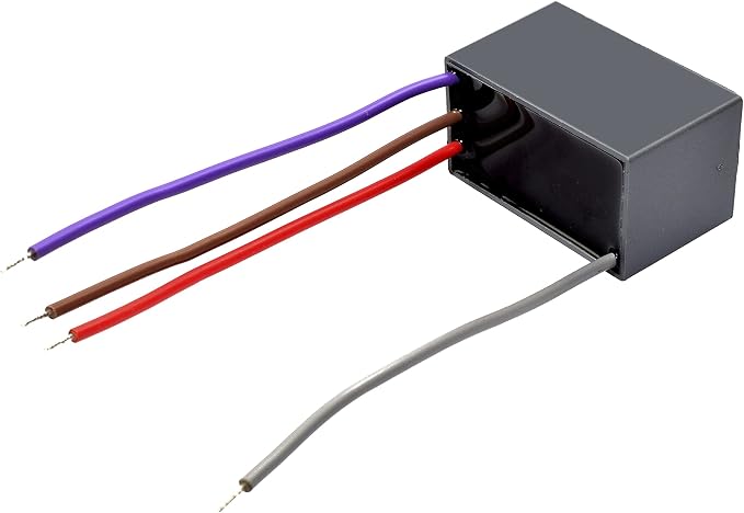 HQRP 2-Pack Ceiling Fan Capacitor CBB61 3.7uf+4uf+5.5uf 4-Wire - Image 7