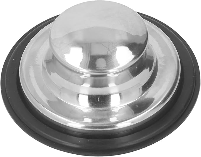 Kitchen Sink Stopper, Odorless Sink Plug Cover, Stainless Steel Garbage by Luqeeg-GiveLifetoEnjoy