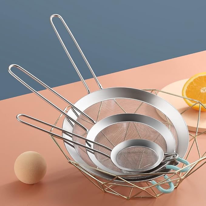 304 Stainless Steel Fine Mesh Strainers - Image 5