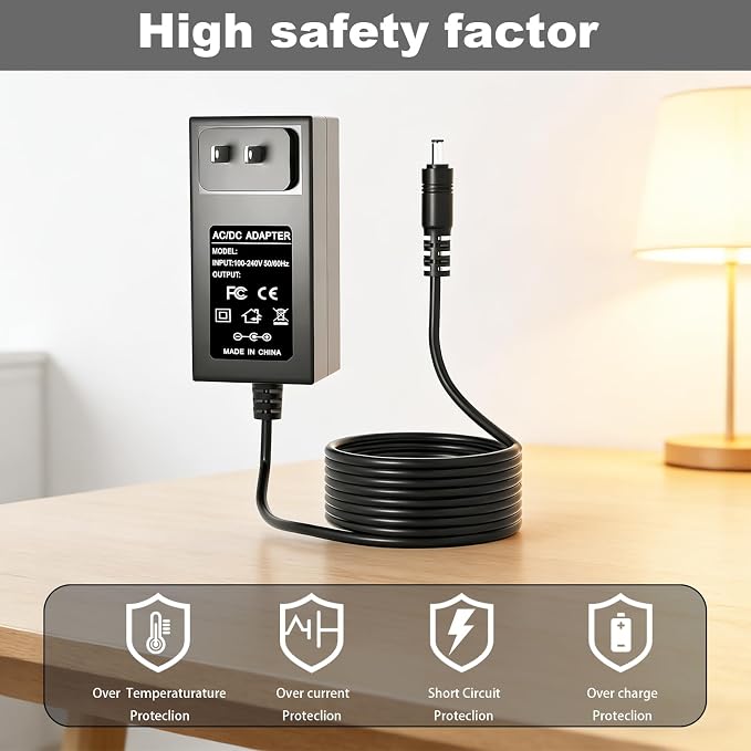 24V Power Cord for LEVOIT Air Purifiers Compatible - Image 5