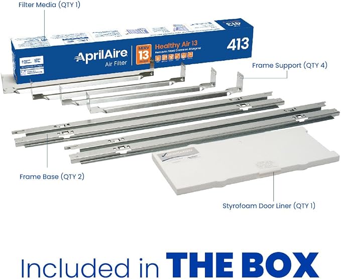 AprilAire 1413 Air Filter High-Performance Upgrade Kit - Image 7