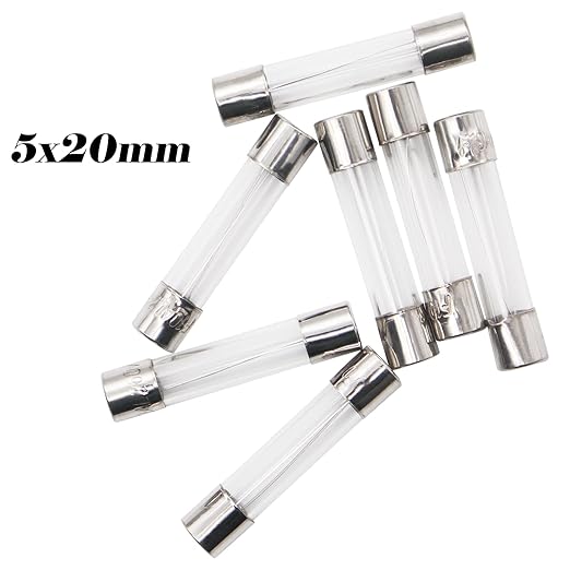 24 Values 180pcs Fast Blow Glass Fuses Assortment Kit 250V 0.5A 1A 2A 3A 4A 5A - Image 3