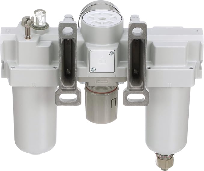 PneumaticPlus SAU400-N06G-MEP Compressed Air Filter Regulator Lubricator Combo - Image 8