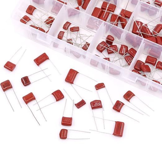Hilitchi 150-Pcs CBB Metallized Polypropylene Film Capacitors Assortment Kit - Image 5