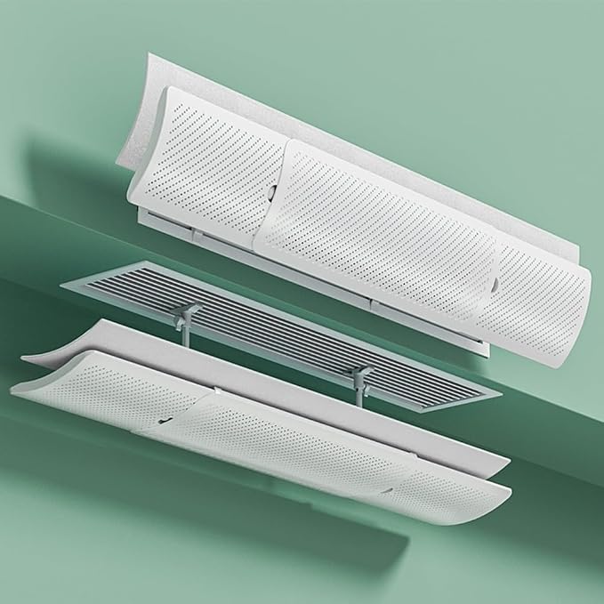 Purifying Filter Air r for Central Air Conditioning, Adjustable AC Windshield r - Image 5